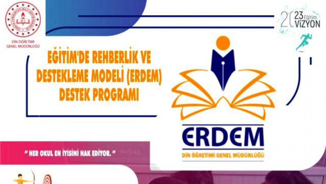 ERDEM Destek 2021 Proğramı Kapsamında Hibe Desteği Almaya Hak Kazanan Okulumuz Şht.Mücahit Erbaş Anadolu İHL