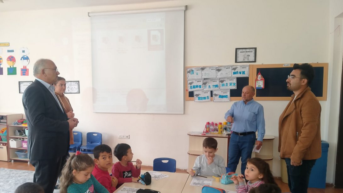 Kınalı Hasan Anaokulu ve Fatih Ortaokulu'nuna Ziyaret 