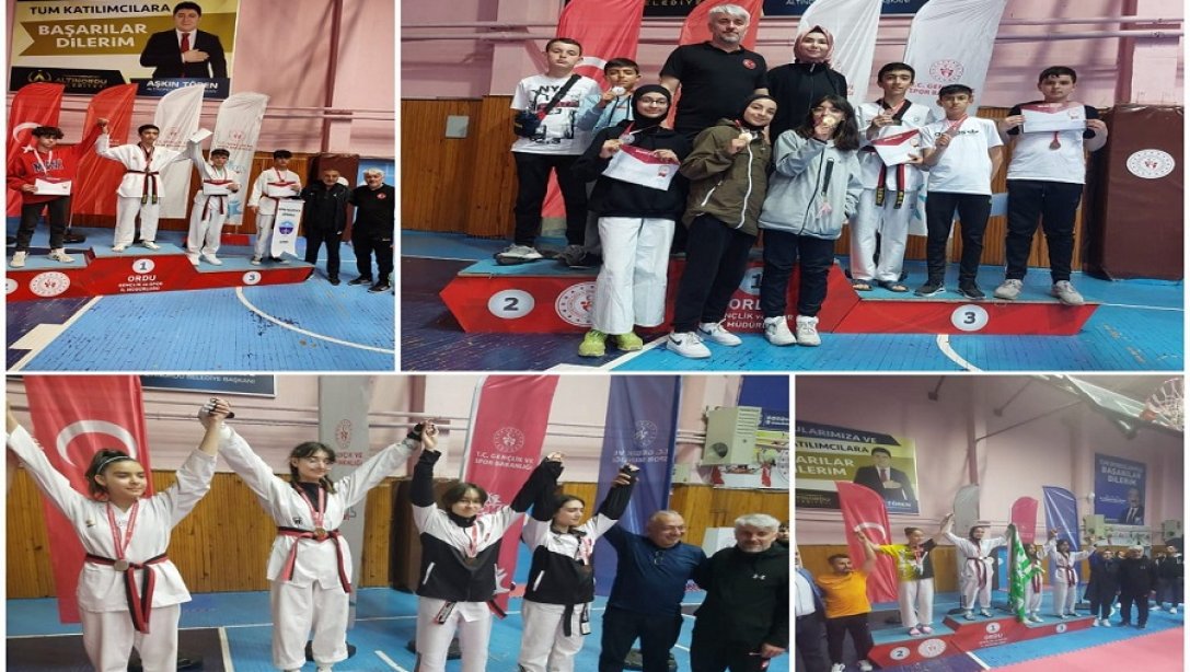 Milli Egemenlik Ortaokulu Teakwondo Başarısı