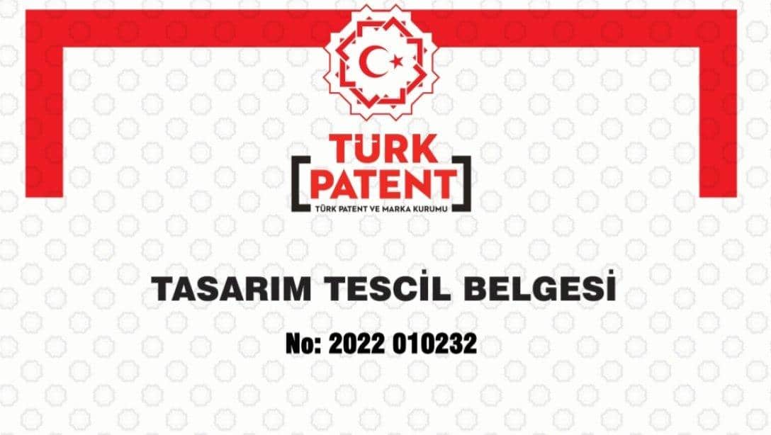 Sorgun Fevzi Çakmak İlkokulu Türk Patent Enstitüsünden Tasarım Tescil ve Marka Tescil Belgelerini almıştır.