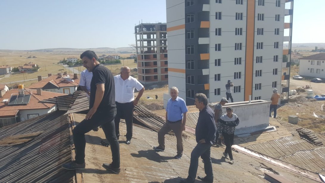 Sorgun Şehit Ahmet Alan Anadolu Lisesi Çatı Onarımı