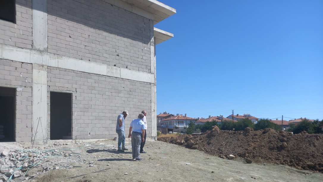 Osman Çavuş Mahallesi 6 Derslikli Anaokulu İnşaatı Gezildi